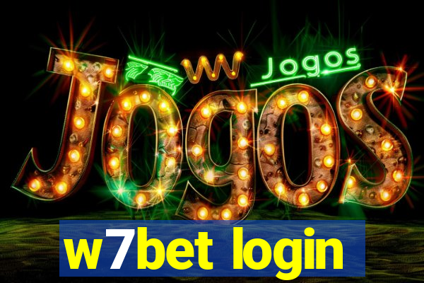w7bet login